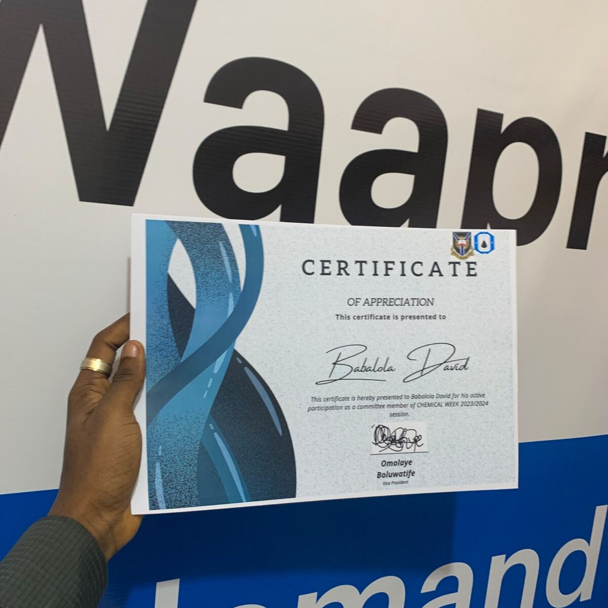 A5 certificate printing by Waaprint