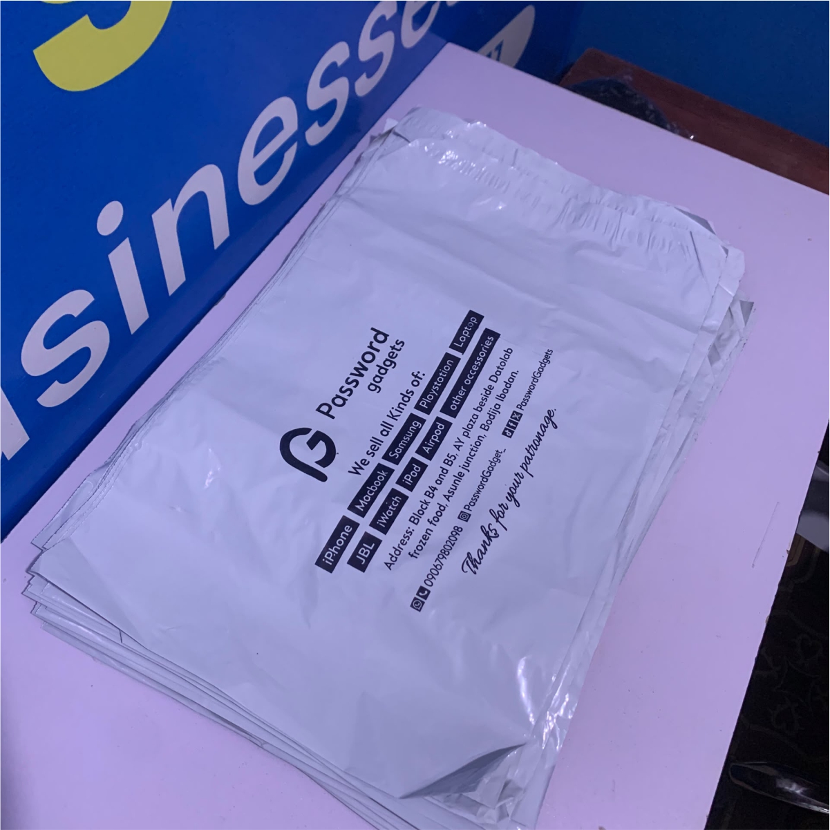Branded courier bags