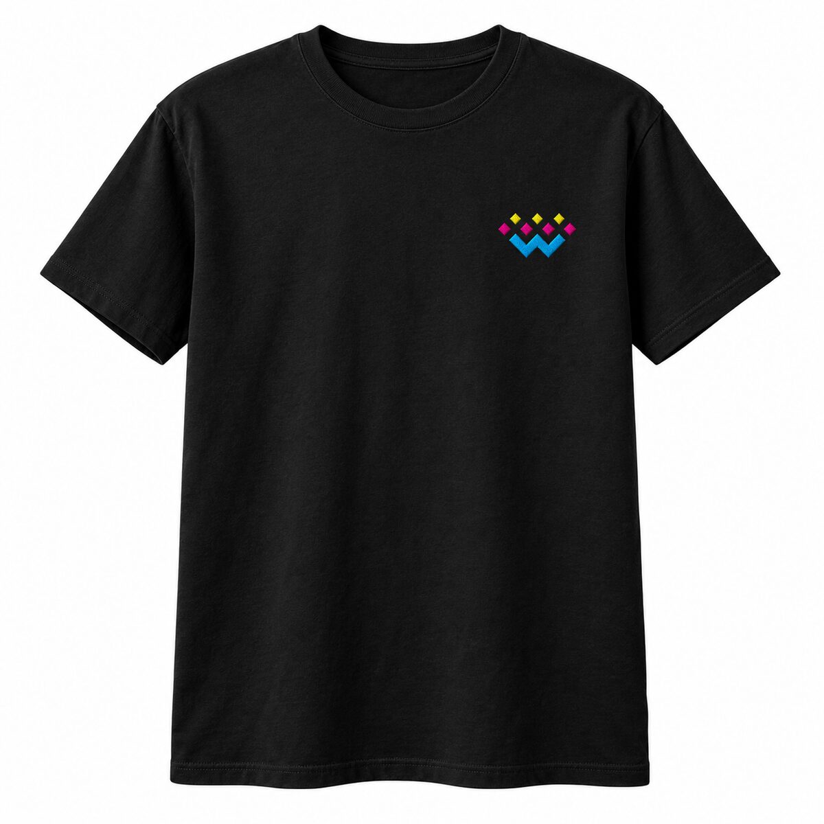 Custom embroidered T-shirt by Waaprint