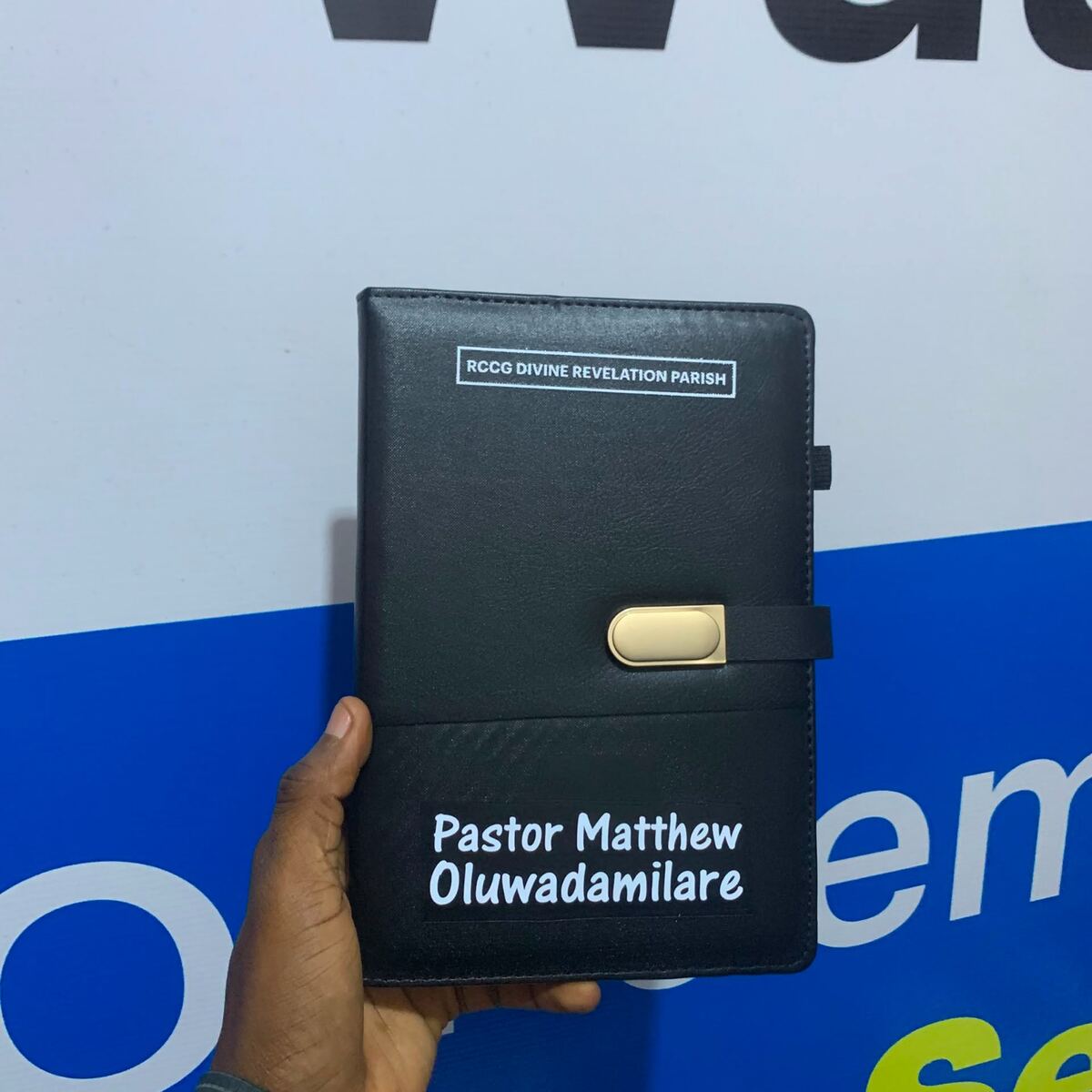 Custom branded journal printed by Waaprint