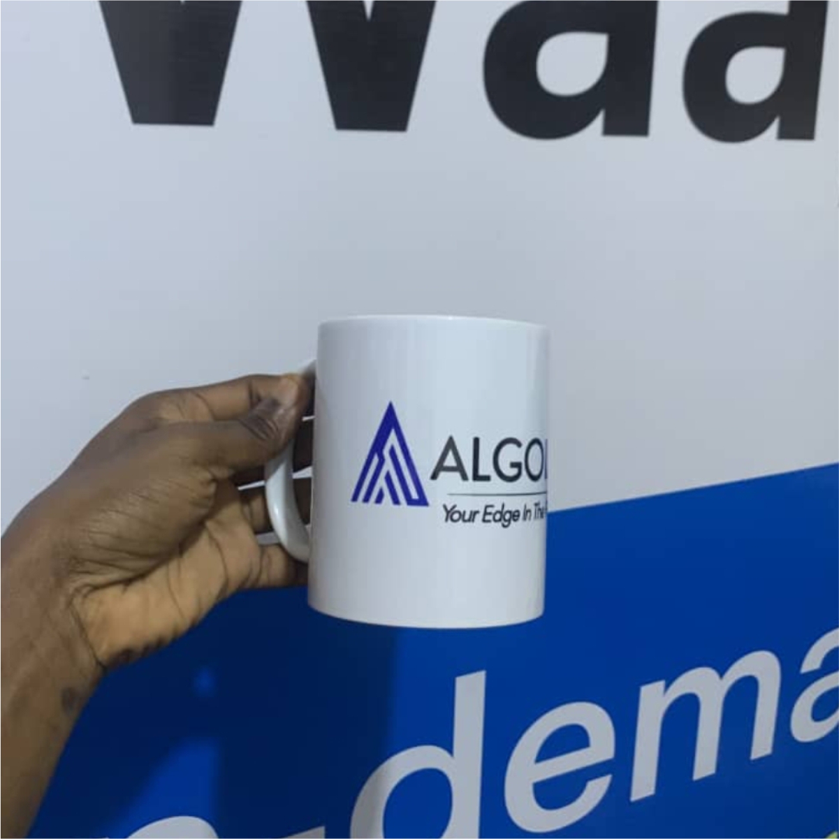 Simple custom printed mug