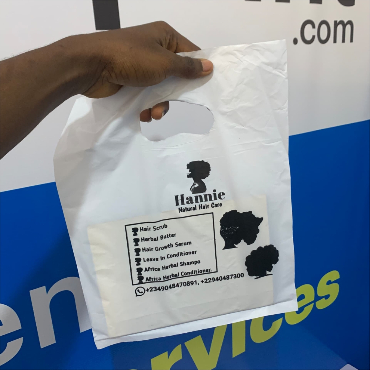 Nylon bag detail