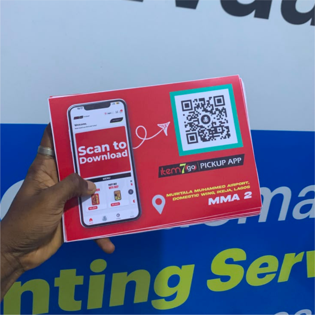 Custom SAV stickers printed by Waaprint