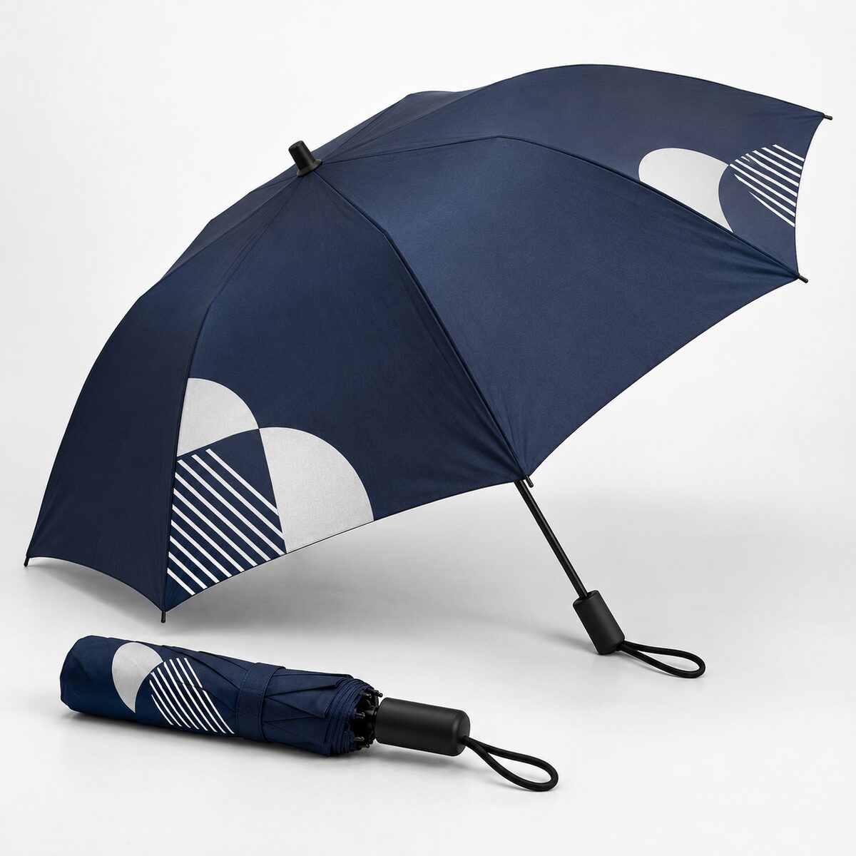Custom screen printed umbrellas by Waaprint