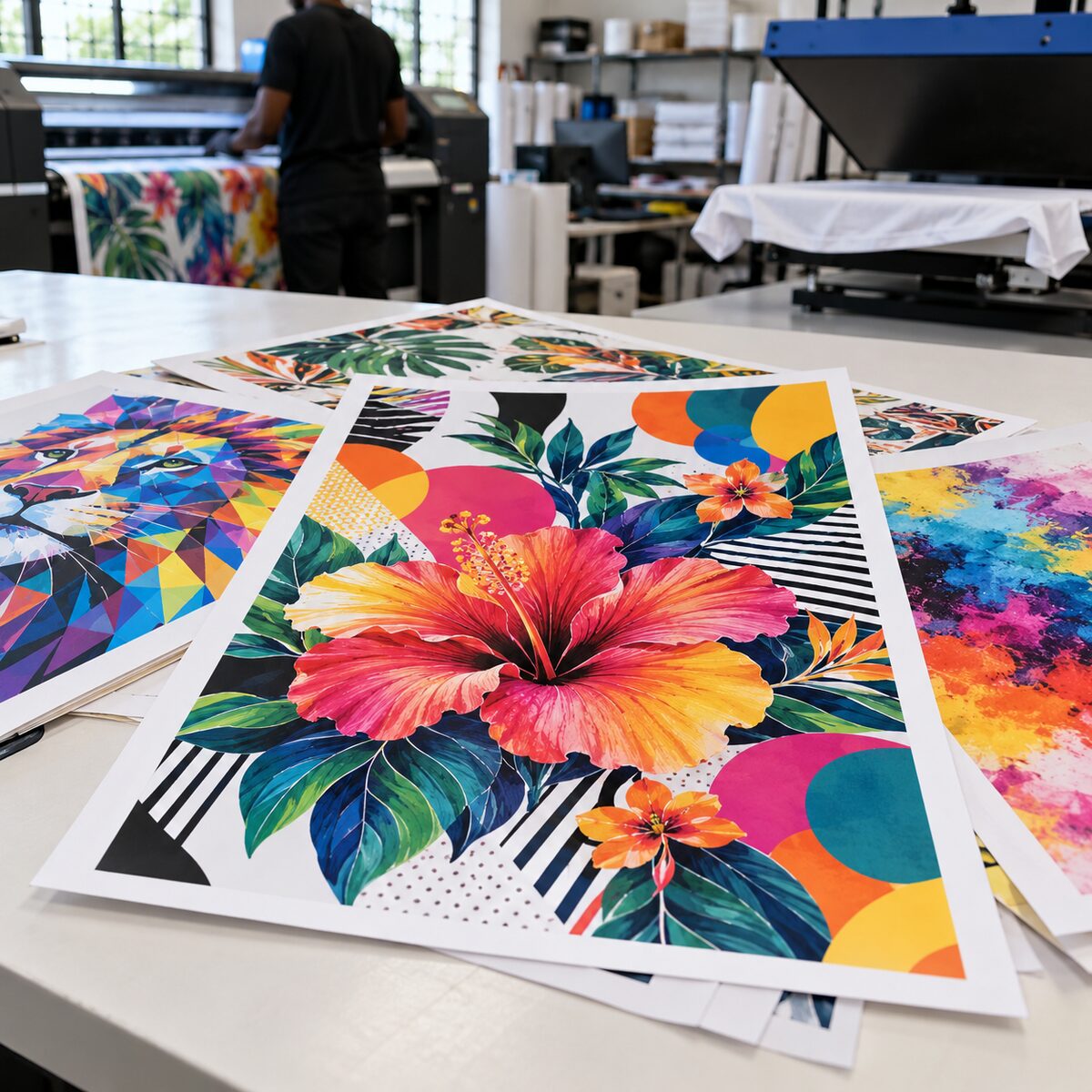 Sublimation transfer printing by Waaprint