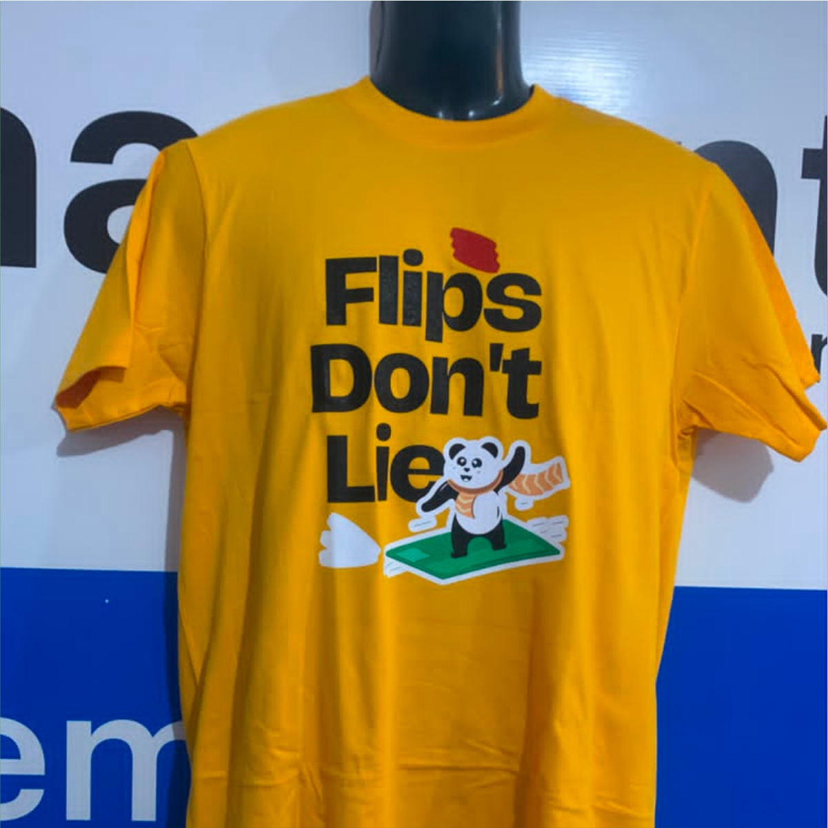 Custom roundneck T-shirt printing
