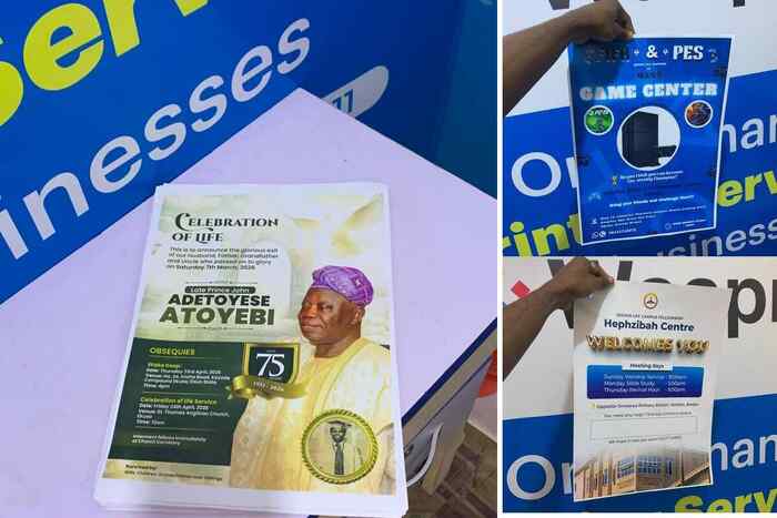 Poster Printing in Nigeria: Sizes, Prices and Best Uses